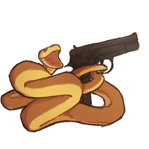 🔫 Стикер «Айко» для Telegram