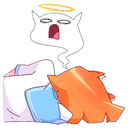 ⚰️ Эмодзи «Айко-тян» для Telegram