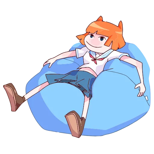 😊 Эмодзи «Айко-тян» для Telegram