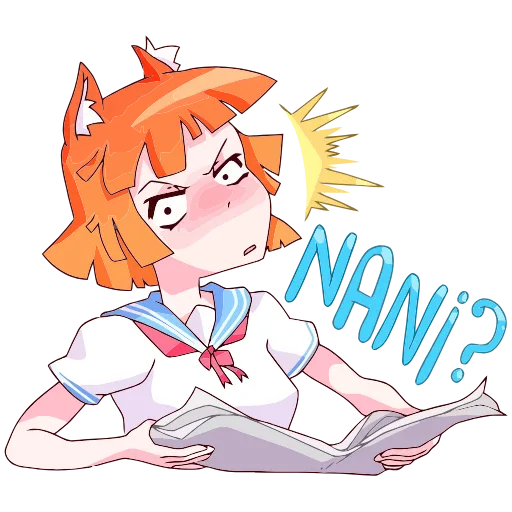 🤬 Эмодзи «Айко-тян» для Telegram