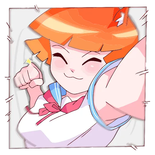 ☺️ Эмодзи «Айко-тян» для Telegram