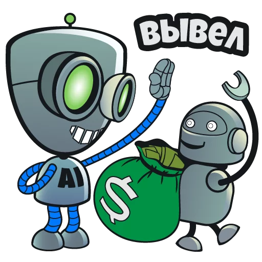 ✋️ Стикер «AI Logistics» для Telegram