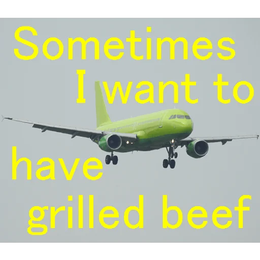 Стикерпак Aircrafts comments 006E для Telegram