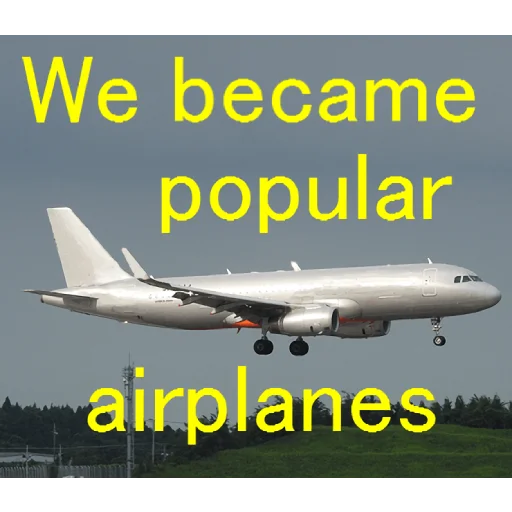 ✈️ Стикер «Aircrafts comments 006E» для Telegram