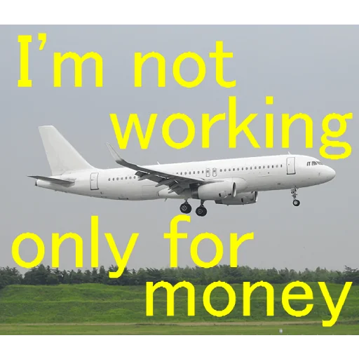 💸 Стикер «Aircrafts comments 006E» для Telegram