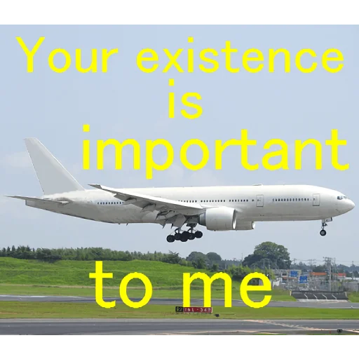 🥰 Стикер «Aircrafts comments 006E» для Telegram