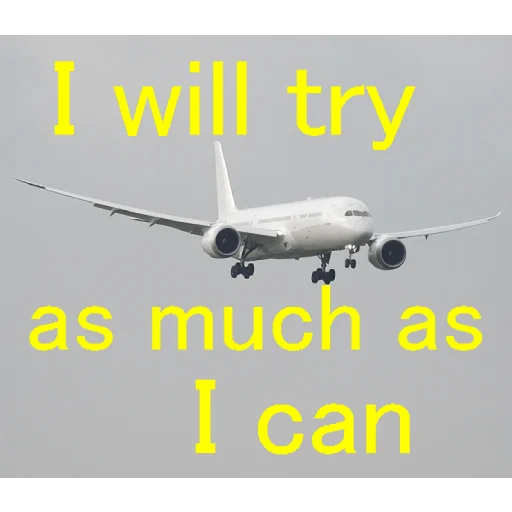 🈺 Стикер «Aircrafts comments 006E» для Telegram