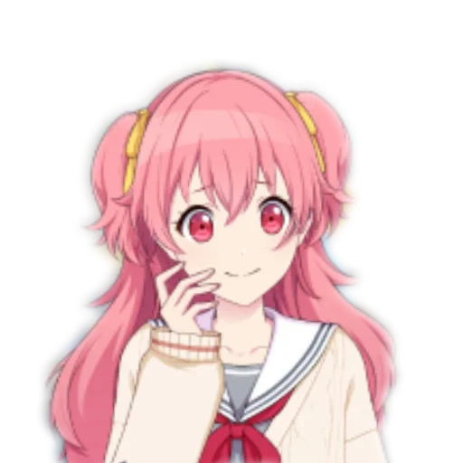 ❤ Стикер «Airi Momoi» для Telegram