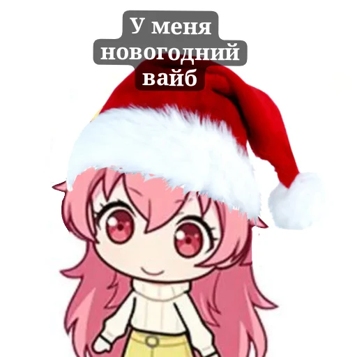 🎄 Стикер «Airi Momoi» для Telegram