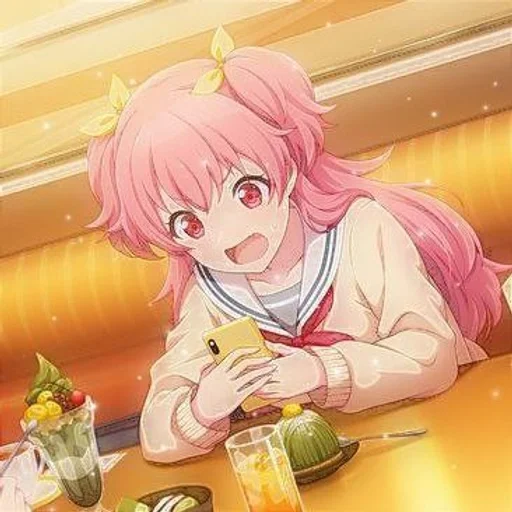 🌷 Стикер «Momoi Airi» для Telegram