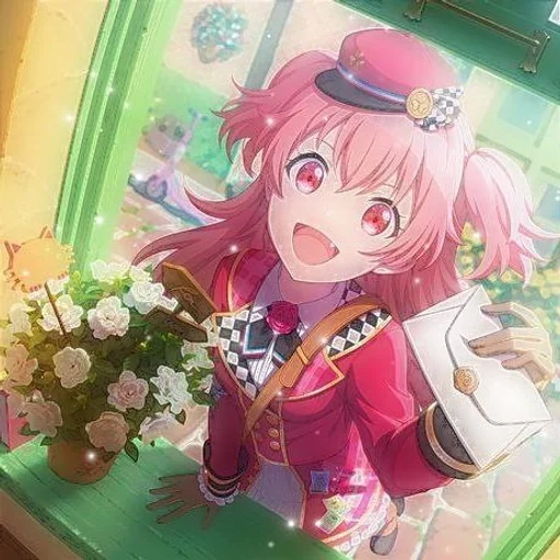 🌷 Стикер «Momoi Airi» для Telegram