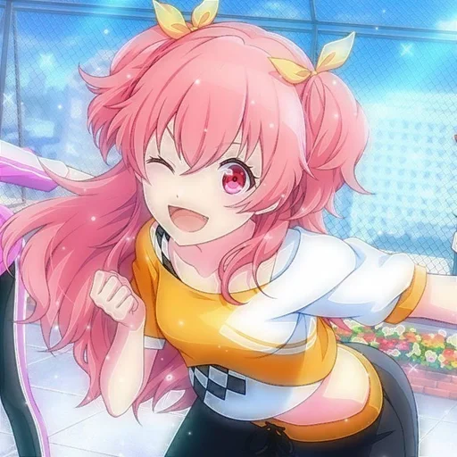🌷 Стикер «Momoi Airi» для Telegram
