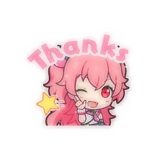 🌷 Стикер «Momoi Airi» для Telegram