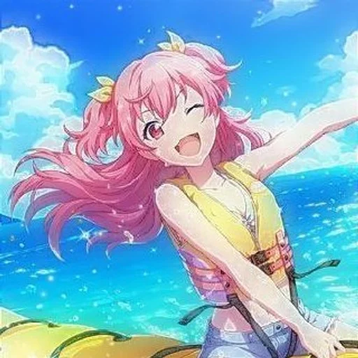 🌷 Стикер «Momoi Airi» для Telegram