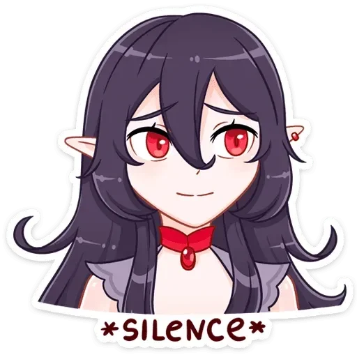 ☺️ Стикер «Айрис» для Telegram