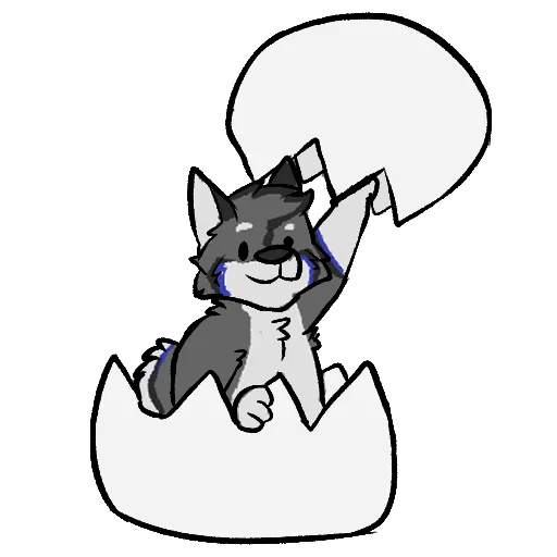 🥚 Стикер «Timber -» для Telegram