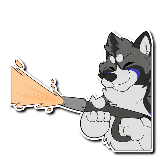 🚿 Стикер «Timber -» для Telegram
