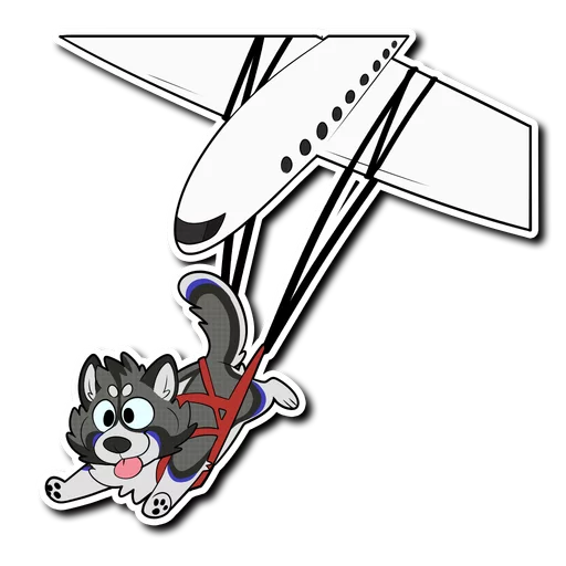 🛩 Стикер «Timber -» для Telegram