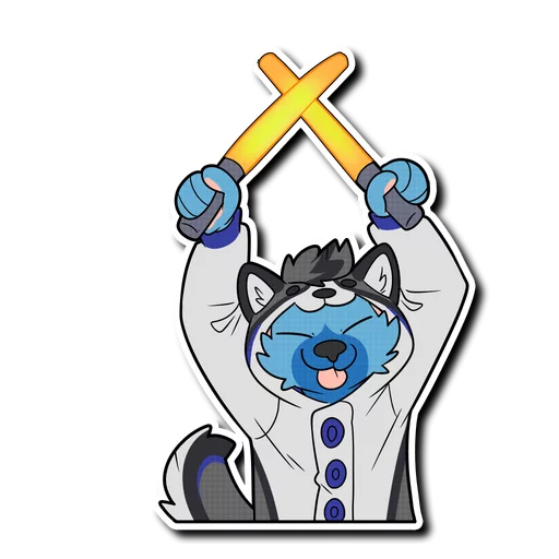 ✈️ Стикер «Timber -» для Telegram