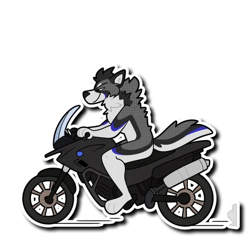 🏍 Стикер «Timber -» для Telegram