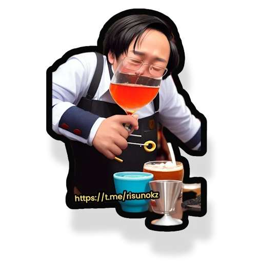 🥴 Стикер «AIStix» для Telegram