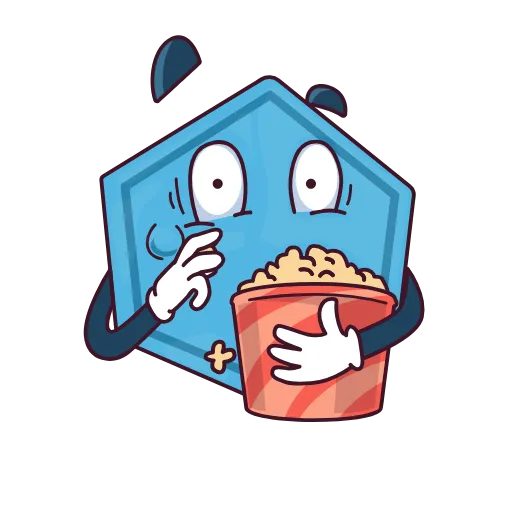 😯 Стикер «TOP IN CRYPTO» для Telegram