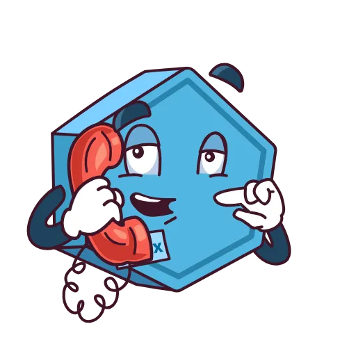 📞 Стикер «TOP IN CRYPTO» для Telegram