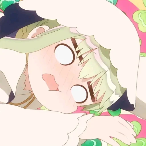 😵‍💫 Стикер «Shiro Seijo to Kuro Bokushi» для Telegram