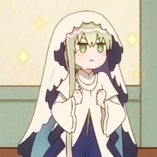 ✨ Стикер «Shiro Seijo to Kuro Bokushi» для Telegram