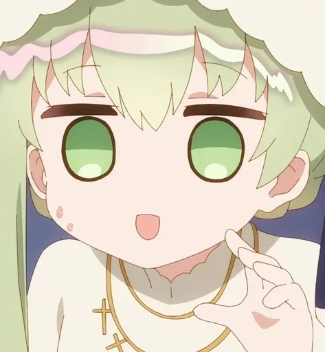 😳 Стикер «Shiro Seijo to Kuro Bokushi» для Telegram