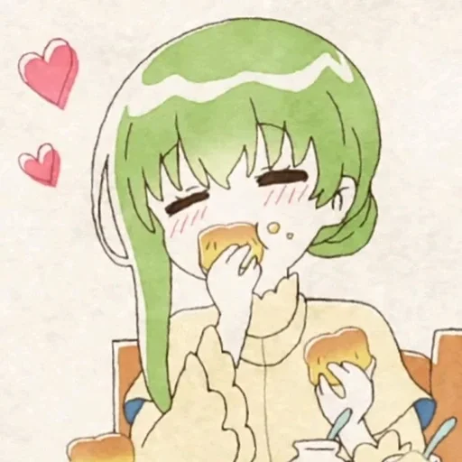 🥰 Стикер «Shiro Seijo to Kuro Bokushi» для Telegram