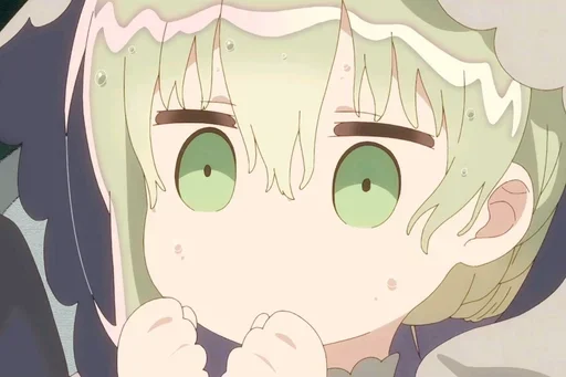 😶 Стикер «Shiro Seijo to Kuro Bokushi» для Telegram