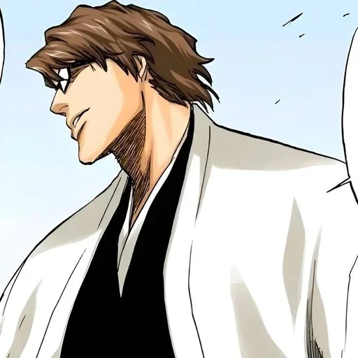 ☕ Стикер «Aizen Sosuke» для Telegram