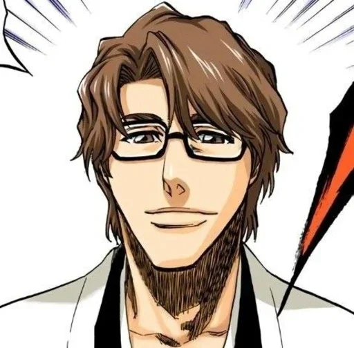 ☕ Стикер «Aizen Sosuke» для Telegram
