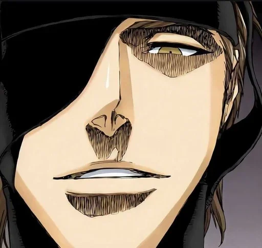 ☕ Стикер «Aizen Sosuke» для Telegram