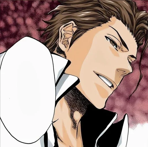 ☕ Стикер «Aizen Sosuke» для Telegram