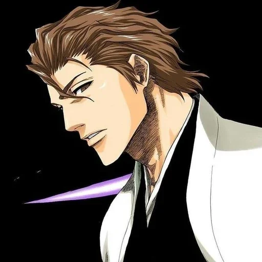 ☕ Стикер «Aizen Sosuke» для Telegram