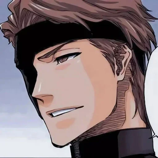 ☕ Стикер «Aizen Sosuke» для Telegram