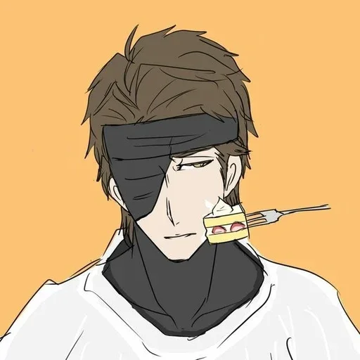 ☕ Стикер «Aizen Sosuke» для Telegram