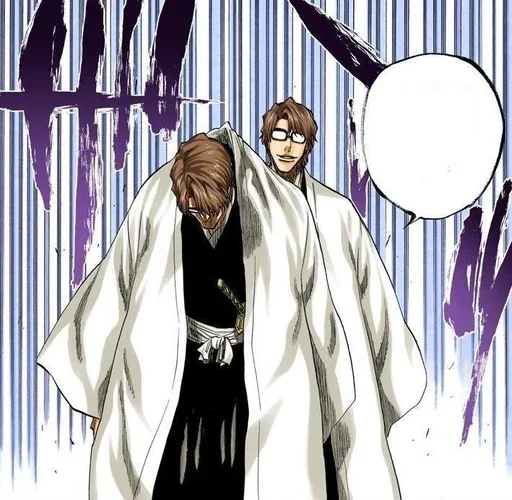 ☕ Стикер «Aizen Sosuke» для Telegram