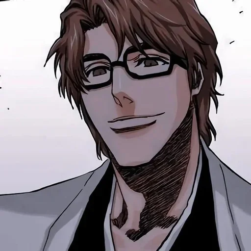 ☕ Стикер «Aizen Sosuke» для Telegram