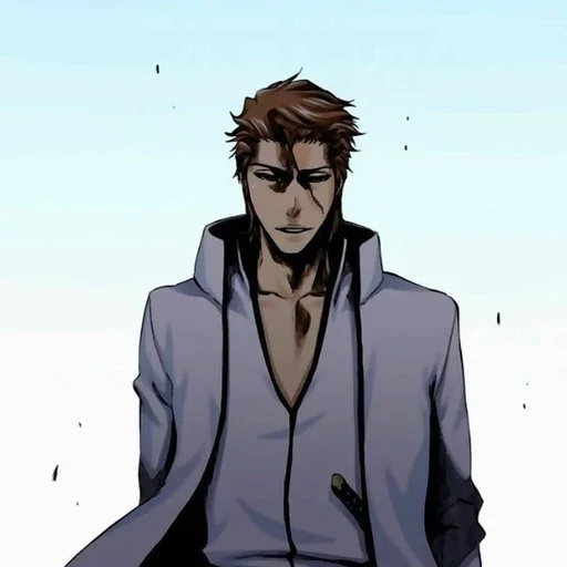 ☕ Стикер «Aizen Sosuke» для Telegram