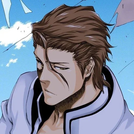 ☕ Стикер «Aizen Sosuke» для Telegram