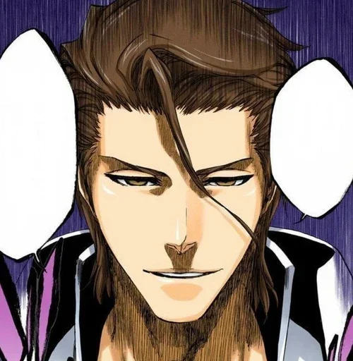 ☕ Стикер «Aizen Sosuke» для Telegram