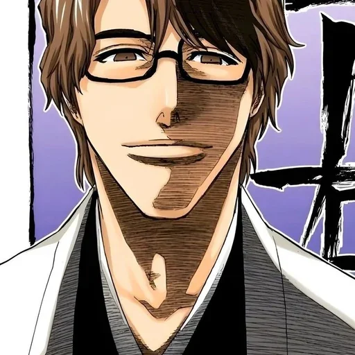 ☕ Стикер «Aizen Sosuke» для Telegram