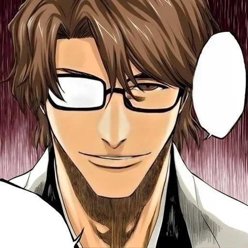 ☕ Стикер «Aizen Sosuke» для Telegram