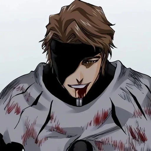 ☕ Стикер «Aizen Sosuke» для Telegram