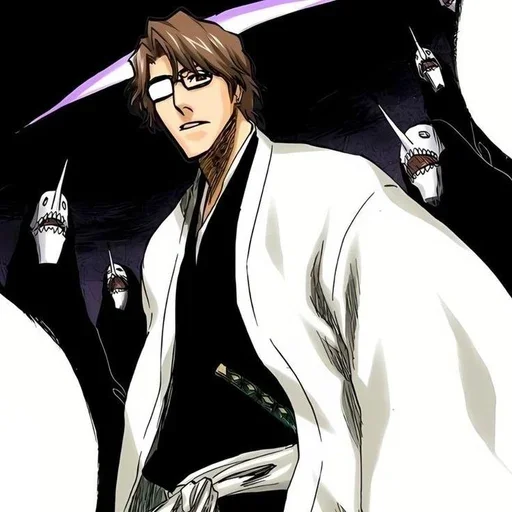 ☕ Стикер «Aizen Sosuke» для Telegram