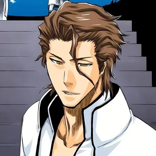Стикерпак Aizen Sosuke для Telegram — скачать