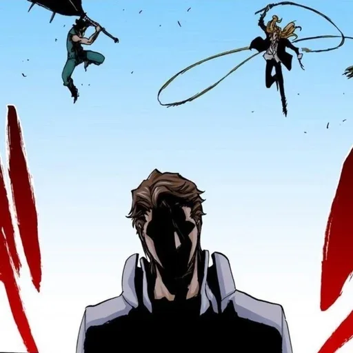 ☕ Стикер «Aizen Sosuke» для Telegram